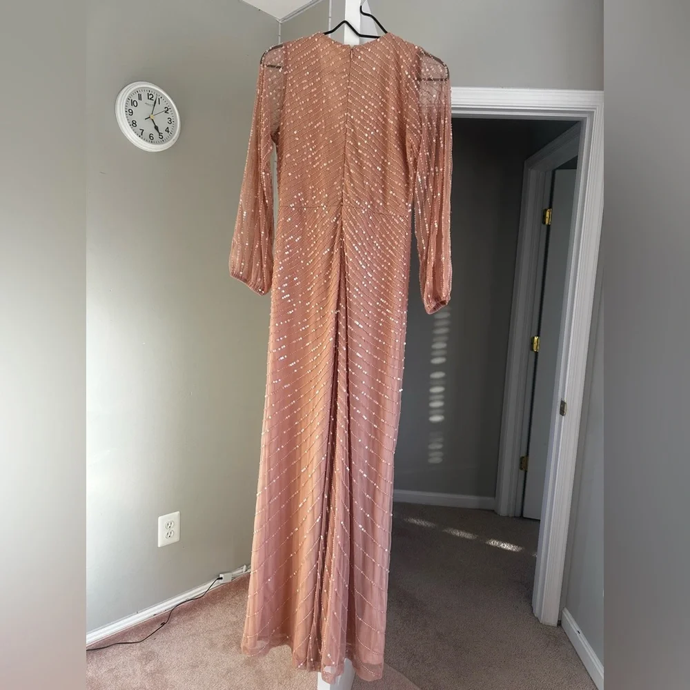 Size 6 maxi sequin dress - Picture 4 of 4